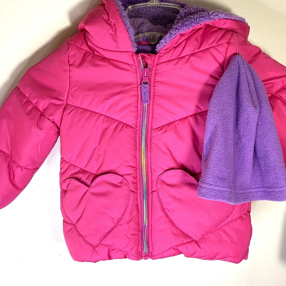 London Fog Fushia Jacket Size 2T